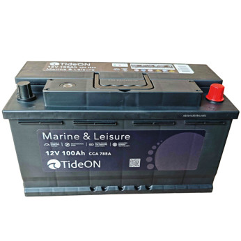 TideON combi mf batteri 12v 100ah