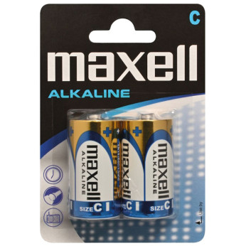 Maxell Alkaline C / LR14-batterier - 2st.