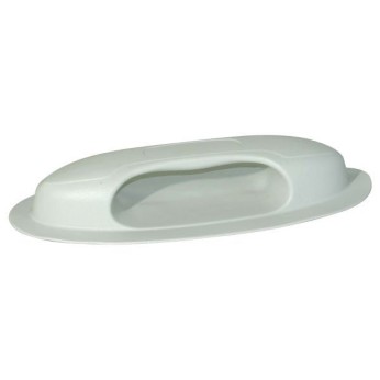 Handtag för PVC ljusgrå 253 mm
