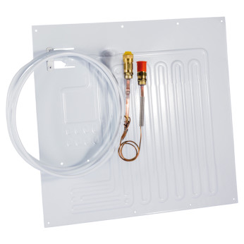 Isotherm Flat förångare 386 x 361mm med X koppling till 1283049