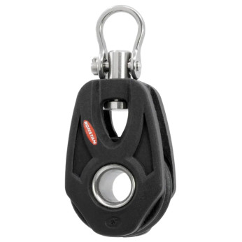 Ronstan Serie 25 enkelblock med svirvel & hundsvott