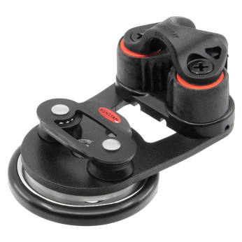 Ronstan svirvlelbas med cleat och 15mm trissor