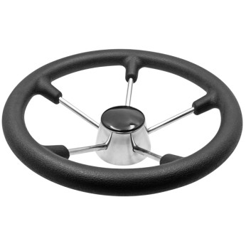 Stålratt RF med soft grip, Ø28 cm