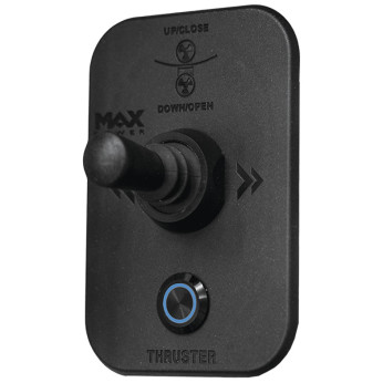 Max Power Joystick svart t infäll bogprop  4 riktningar 12/24V