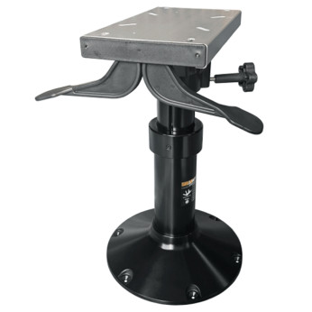 ESM Ocean gasdæmpet stolkonsol m/glide & svirvel - svart