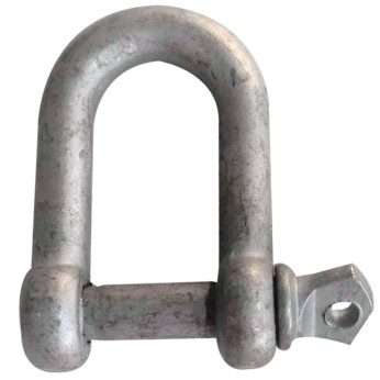 Schackel med vingskruv - galvaniserad