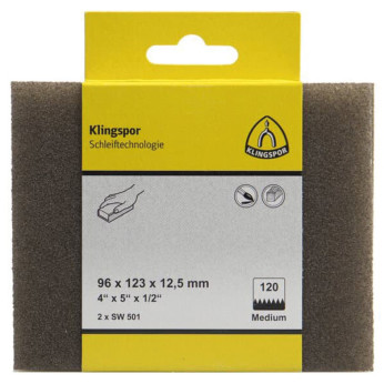 Klingspor slibesvampe - 2 stk.